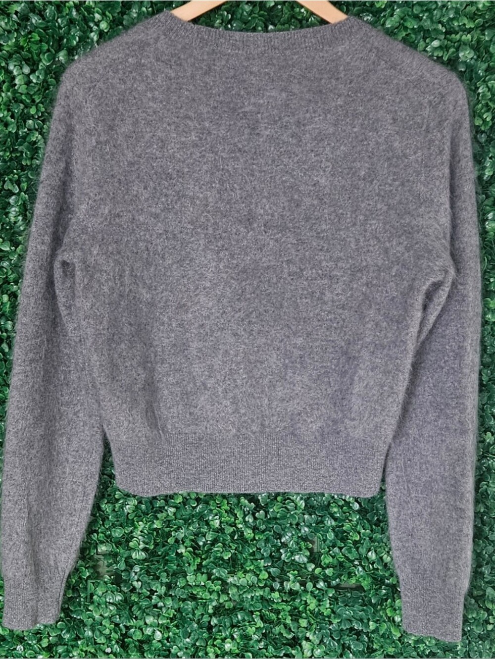 J.Crew Brushed Cashmere Cropped Crewneck Sweater - Picture 4 of 5